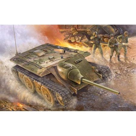 TRUMPETER 00385 Czołg Entwicklungsserie E-10 Hetzer - 1:35