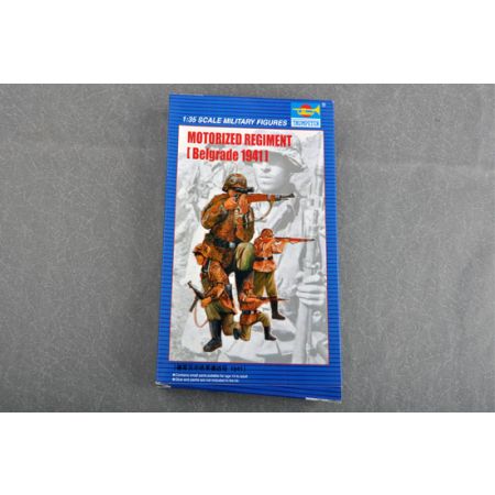 TRUMPETER 00403 Figurki - Motorized Regiment - Belgrad 1941 - 1:35