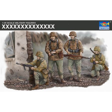 TRUMPETER 00405 Figurki - Waffen SS Assault Team - 1:35