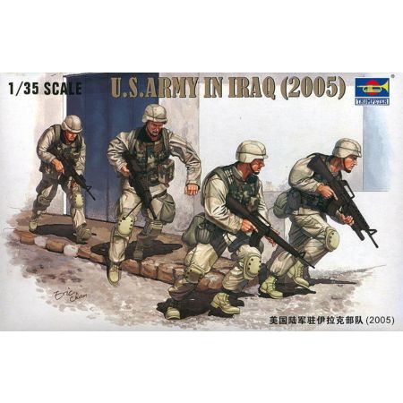TRUMPETER 00418 Figurki - U.S. Army in Iraq (2005) - 1:35