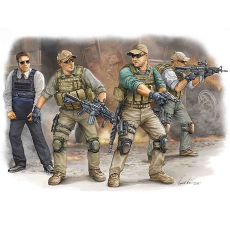 TRUMPETER 00420 Figurki - PMC in Iraq VIP Protection - 1:35