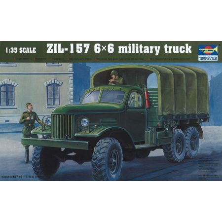 TRUMPETER 01001 Samochód ciężarowy ZIL-157 6x - 1:35