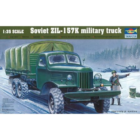TRUMPETER 01003 Samochód ciężarowy ZIL-157K - 1:35