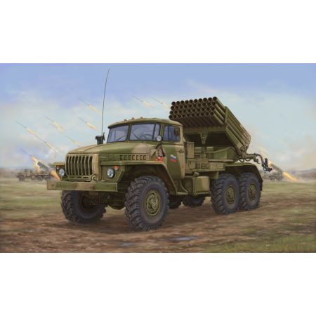 TRUMPETER 01014 Russian BM-21 Hail Mal A1 -Late - 1:35