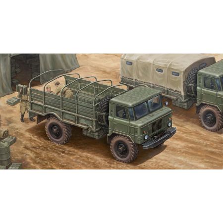 TRUMPETER 01016 Samochód ciężarowy GAZ-66 - 1:35