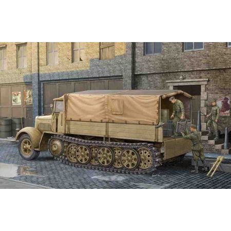 TRUMPETER 01507 German Sd.Kfz.7 Mittlere Zugkraftwagen 8t Late Version - 1:35