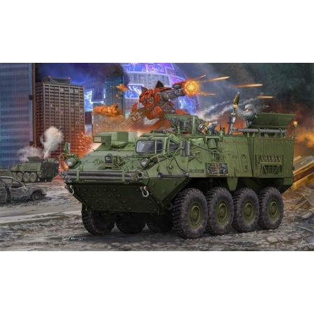 TRUMPETER 01512 M1129 Stryker Mortar Carrier armed with 120 mm Mortar - 1:35