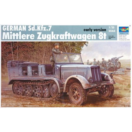 TRUMPETER 01514 Sd.Kfz.7 8ton (ver. Early) - 1:35