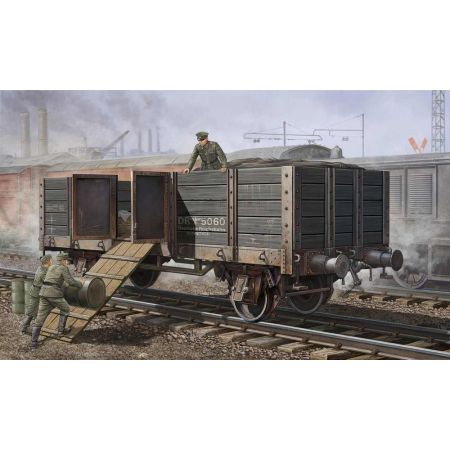 TRUMPETER 01517 Wagon towarowy odkryty DR 5060 - 1:35