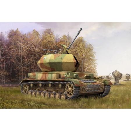 TRUMPETER 01520 Działo przeciwlotnicze Flak 43 Flakpanzer IV Ostwind - 1:35