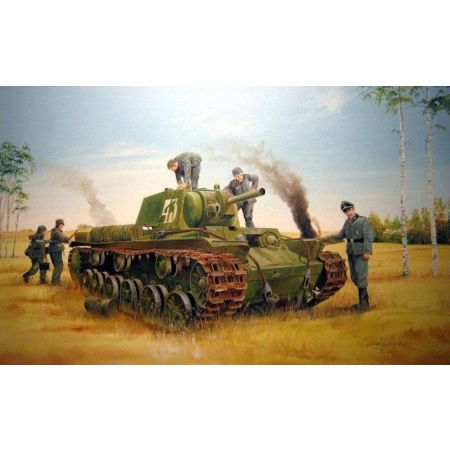 TRUMPETER 01565 Ciężki czołg KV-8 - 1:35