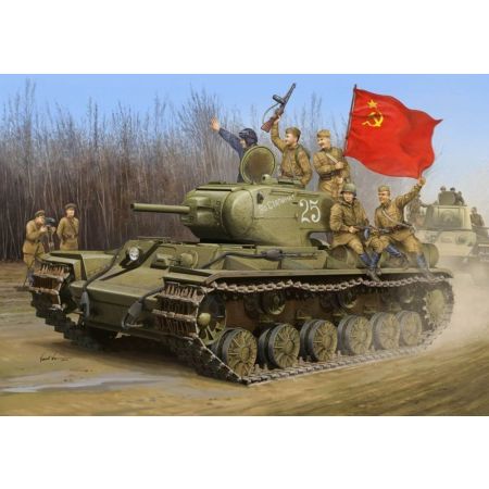TRUMPETER 01566 Ciężki czołg KV-1S - 1:35