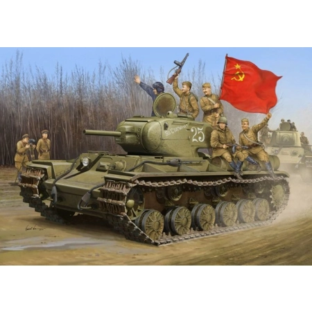 TRUMPETER 01566 Ciężki czołg KV-1S - 1:35