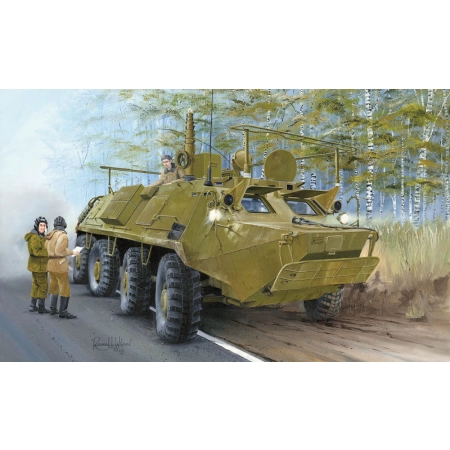 TRUMPETER 01576 Transporter opancerzony BTR-60P / BTR-60PU - 1:35