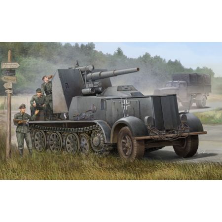 TRUMPETER 01585 8.8cm Flak 18 Selbstfahrlafette - 1:35