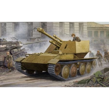 TRUMPETER 01586 Działo samobieżne Krupp/Ardelt 105mm leFH-18 - 1:35