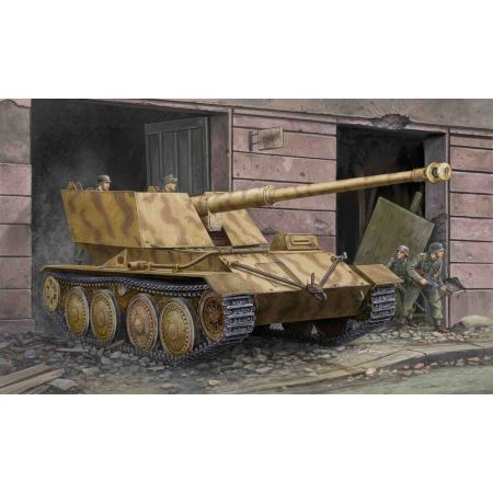 TRUMPETER 01587 Krupp/Ardelt Waffentrager 88mm PAK-43 - 1:35