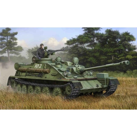 TRUMPETER 01589 Działo samobieżne ASU-85 Mod.1970 (polskie malowanie) - 1:35