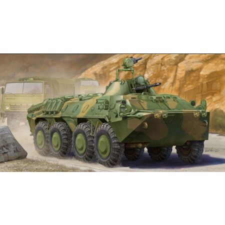 TRUMPETER 01593 Transporter opancerzony BTR-80 APC Afganistan - 1:35