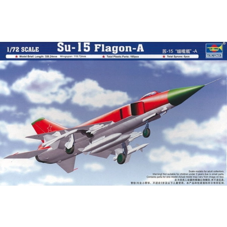 TRUMPETER 01624 Sukhoj SU-15 TM FLAGON-A - 1:72