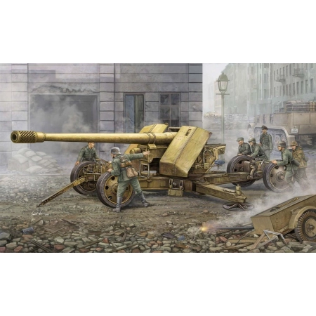 TRUMPETER 02317 German 128mm Pak44(KRUPP) - 1:35