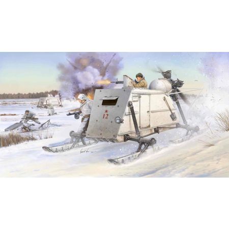 TRUMPETER 02321 Soviet NKL-26 Armoured Aerosan - 1:35