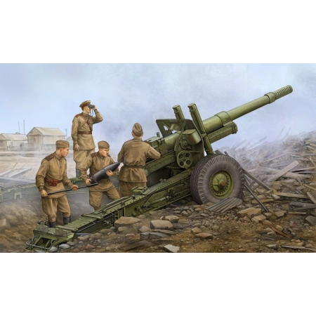 TRUMPETER 02324 Soviet ML-20 152mm Howitzer (with M-46 Carriage) - 1:35