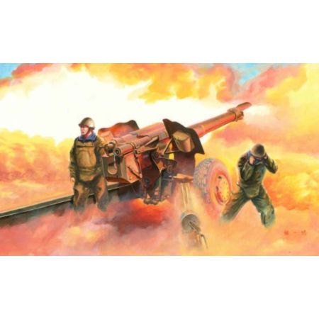 TRUMPETER 02334 Soviet D-74 122mm Field Gun - 1:35