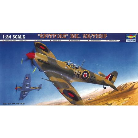 TRUMPETER 02412 Supermarine Spitfire Mk. Vb/Trop - 1:24