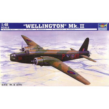 TRUMPETER 02823 Wellington Mk.III - 1:48