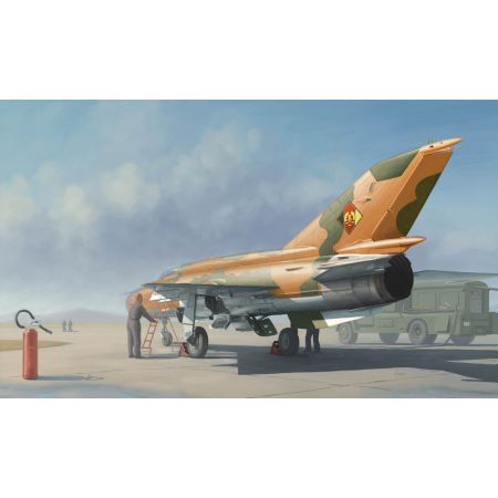 TRUMPETER 02863 Mig-21 MF Fighter (polskie malowanie) - 1:48