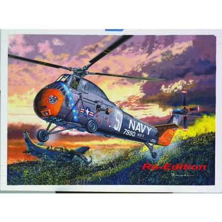 TRUMPETER 02882 Helikopter H-34 US Navy Rescue - 1:48