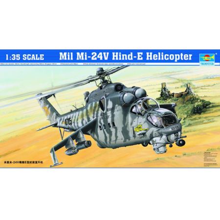 TRUMPETER 05103 Helikopter MI-24V HIND-E - 1:35
