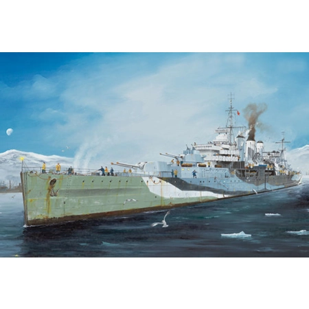 TRUMPETER 05352 Krążownik HMS Kent - 1:350