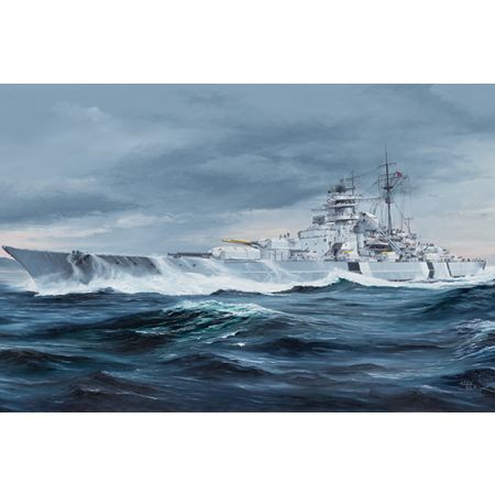 TRUMPETER 05358 Pancernik Bismarck - 1:350