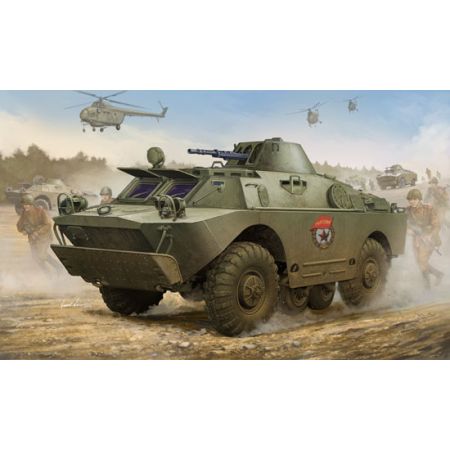 TRUMPETER 05511 Opancerzony samochód rozpoznawczy BRDM-2 (EARLY) - 1:35