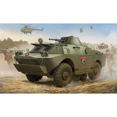 TRUMPETER 05511 Opancerzony samochód rozpoznawczy BRDM-2 (EARLY) - 1:35