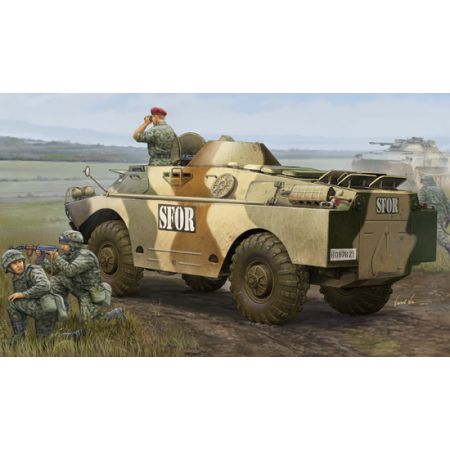 TRUMPETER 05512 Opancerzony samochód rozpoznawczy BRDM-2 (LATE) - 1:35