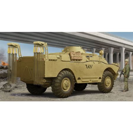TRUMPETER 05516 Opancerzony samochód rozpoznawczy BRDM-2 NBC (Late) - 1:35