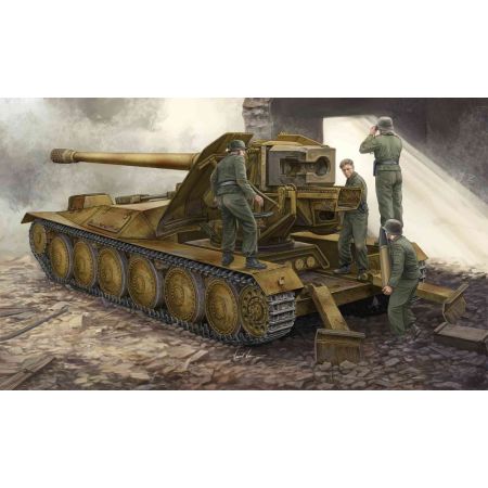 TRUMPETER 05523 12.8cm PAK 44 Waffentrager Krupp 1 - 1:35