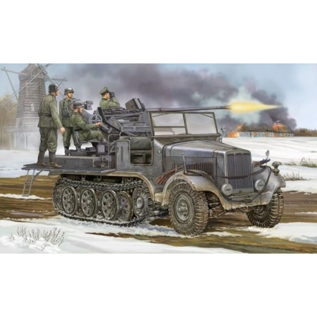 TRUMPETER 05532 German Sd.Kfz.6/2  3.7cm Flak 37 auf Selbstfahrlafette - 1:35