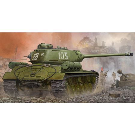 TRUMPETER 05588 Soviet JS-2 Heavy Tank (polskie malowanie) - 1:35