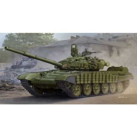 TRUMPETER 05599 Rosyjski czołg T-72B/B1 (kontakt-1 reactive armor) - 1:35