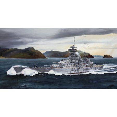 TRUMPETER 05766 Krążownik Prinz Eugen 1942 1:700