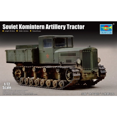 TRUMPETER 07120 Ciężki ciągnik artyleryjski Komintern - 1:72