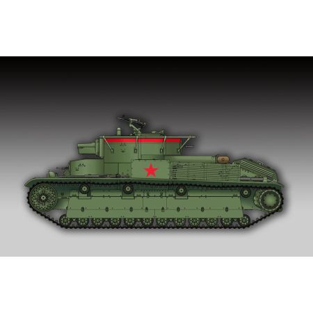 TRUMPETER 07150 Soviet T-28 Medium Tank (Welded) - 1:72