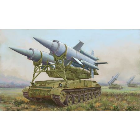 TRUMPETER 07178 Soviet 2K11A TEL w/9M8M Krug-a - 1:72