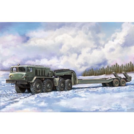 TRUMPETER 07194 MAZ-537G z naczepą /MAZ/ChMZAP 5247G - 1:72
