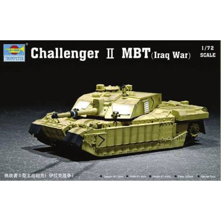 TRUMPETER 07215 Challenger 2 MBT Tank (Iraq war) - 1:72