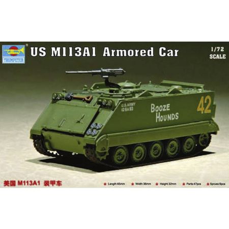 TRUMPETER 07238 US M 113A1 Armored Car - 1:72